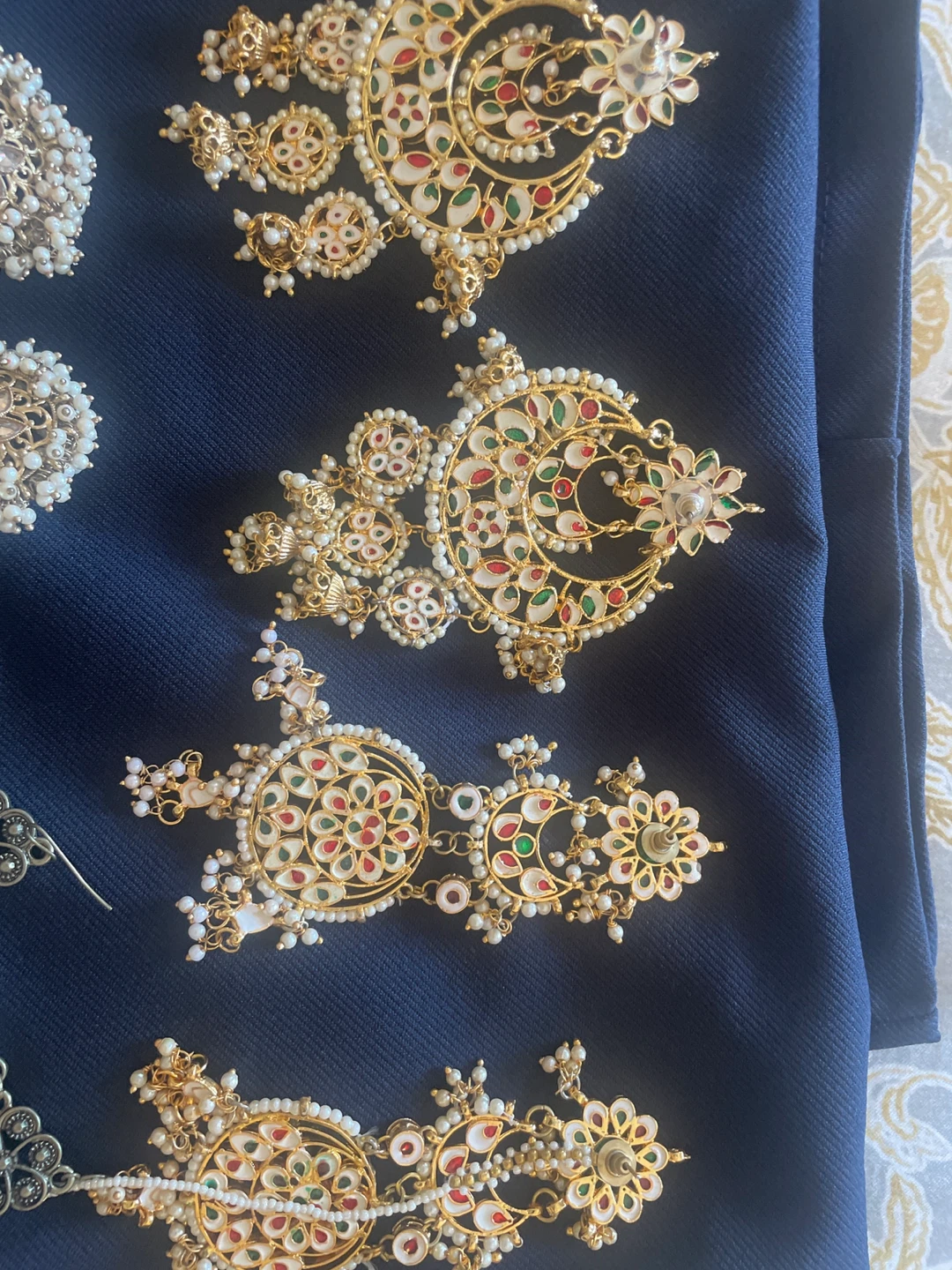 Assorted Gold and Silver Tone Earrings - photo 2