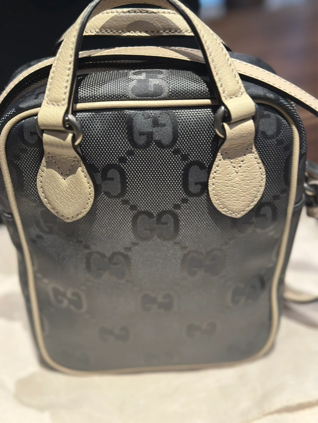 Authentic Gucci GG Monogram Mini Bag and Card Wallet - photo 3