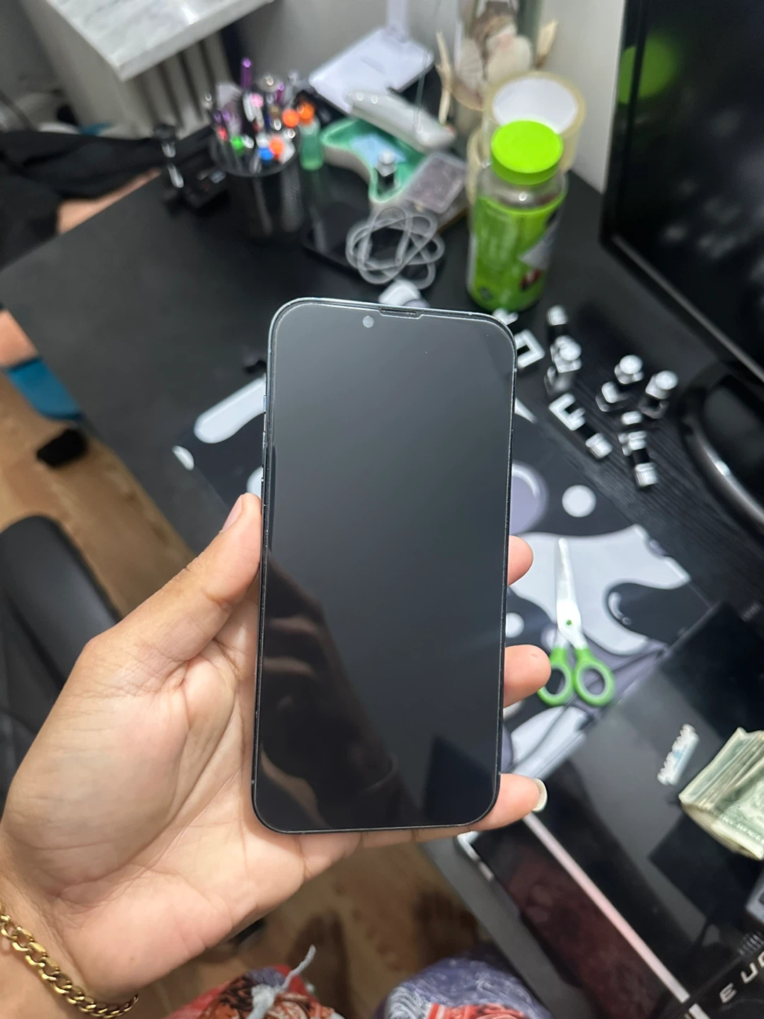 iPhone 13 Pro Max 512GB Sierra Blue Unlocked (Cracked Back)