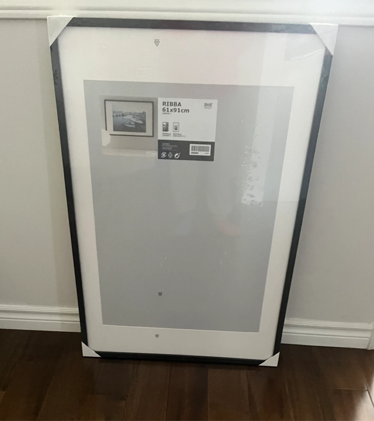 IKEA RIBBA Black Picture Frame 61x91cm