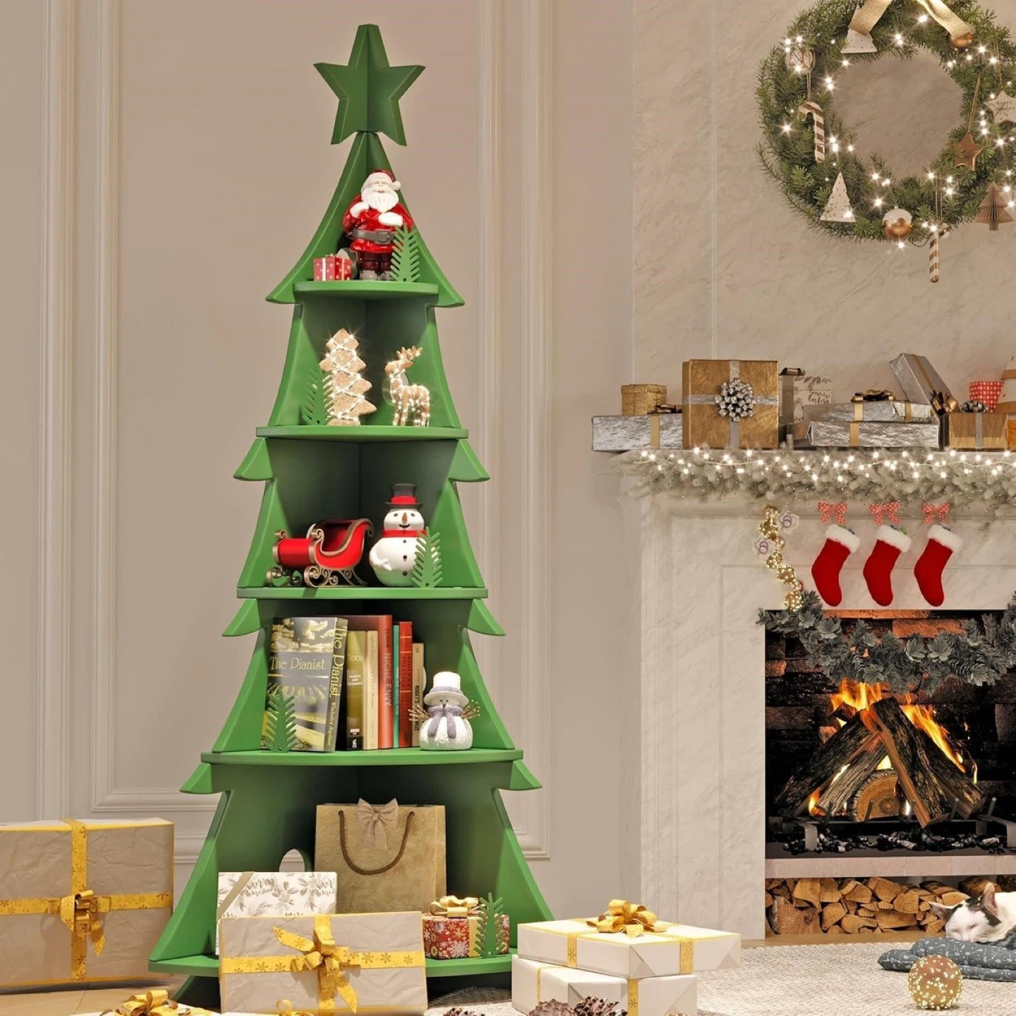 Tree Corner Shelf