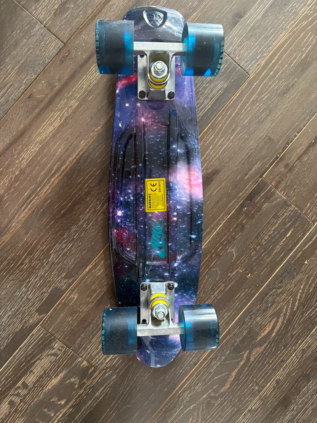 Galaxy Print Penny Board - photo 4