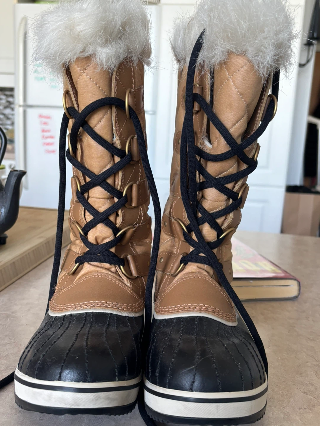 Sorel Women's Winter Boots - Tan/Black