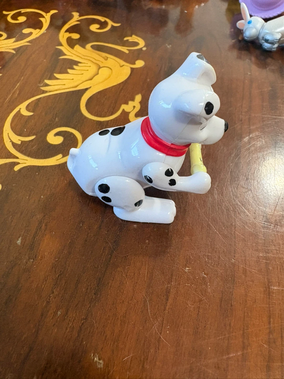 2000 McDonald’s Wind-up Dalmation Dog Toy with Bone - photo 2