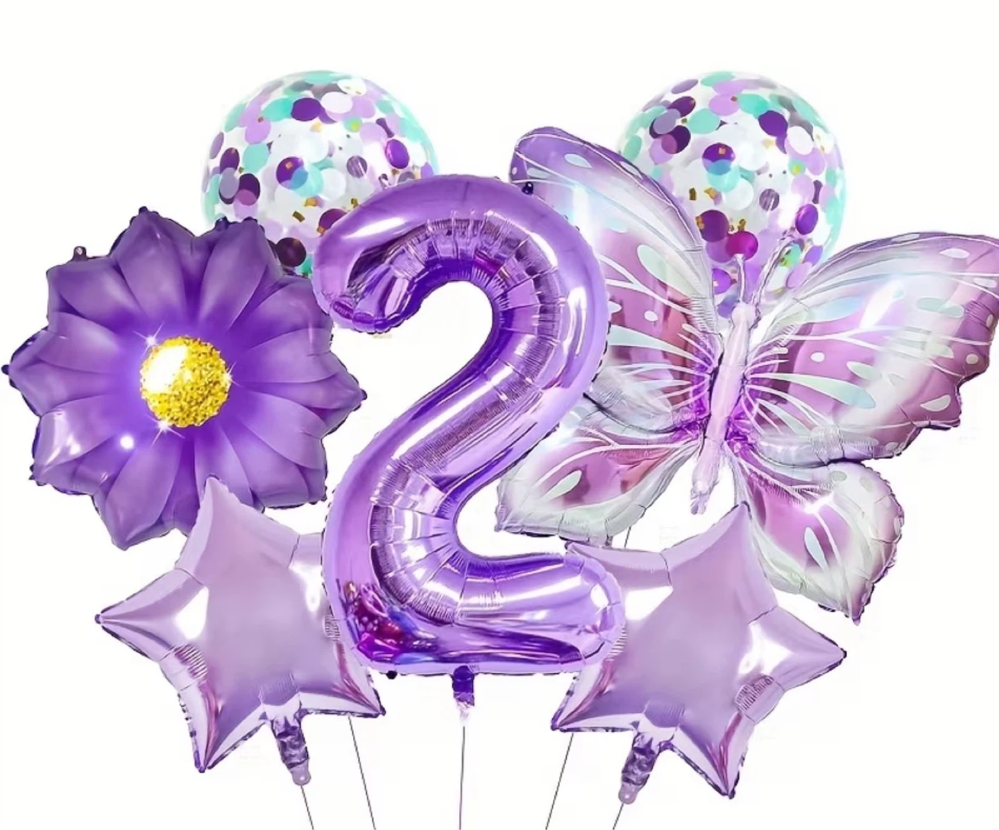 Happy Birthday Balloon Set - Number - photo 3