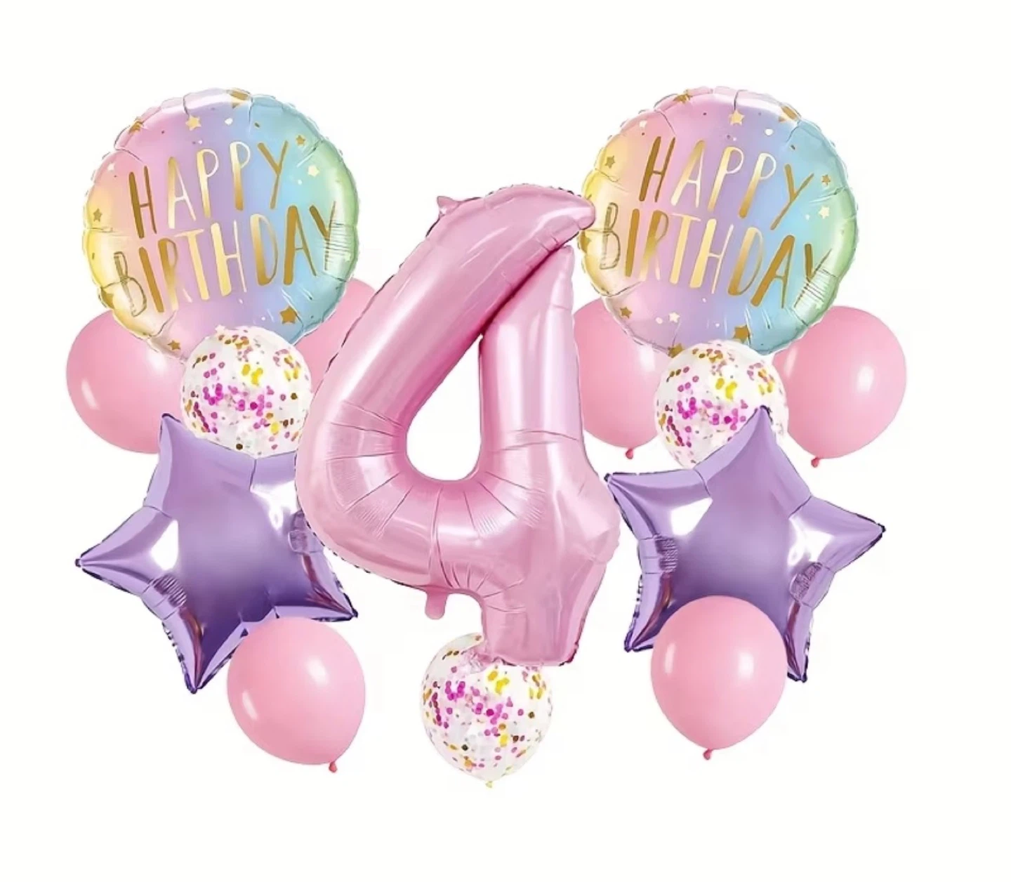 Happy Birthday Balloon Set - Number - photo 5