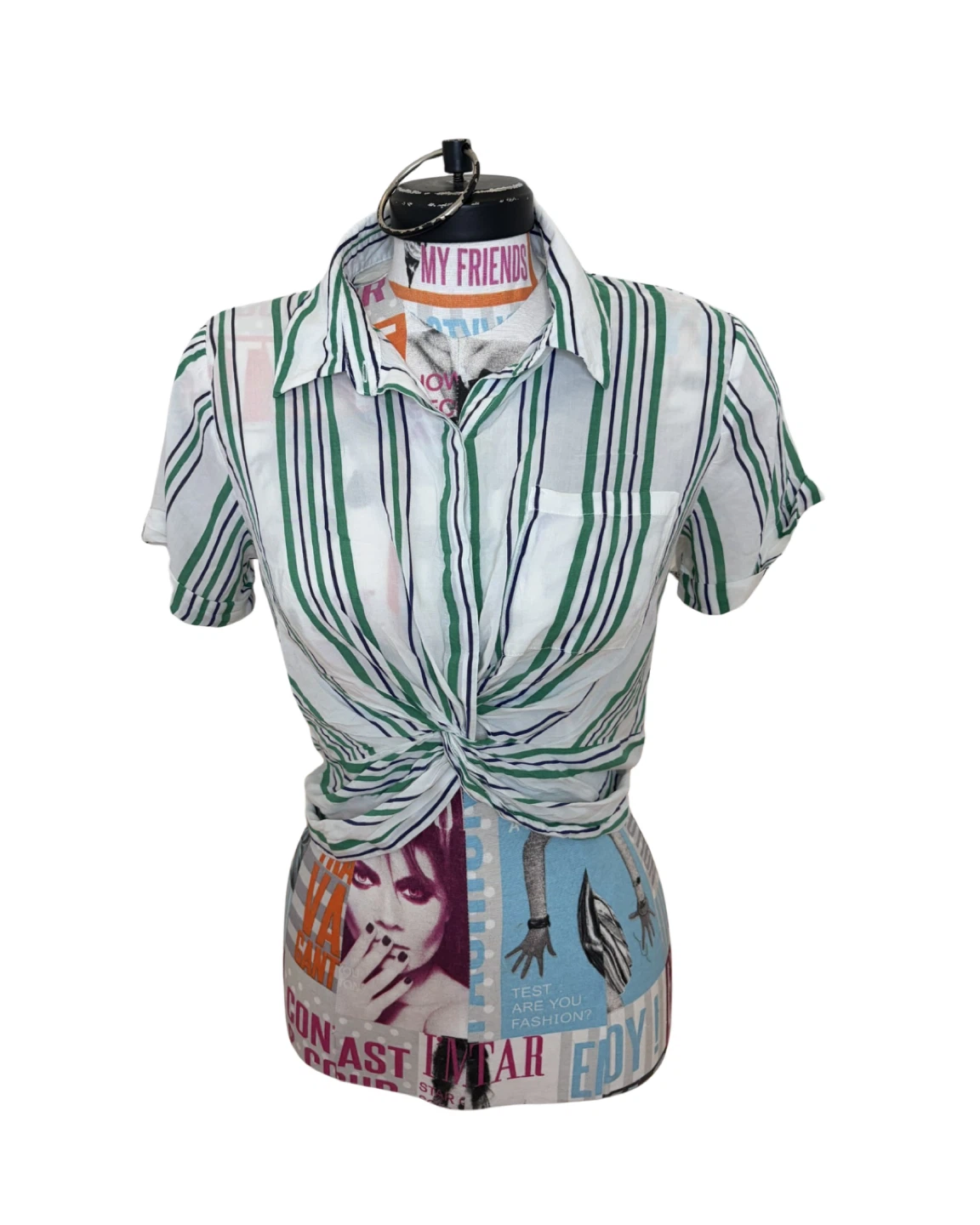 Front knot top