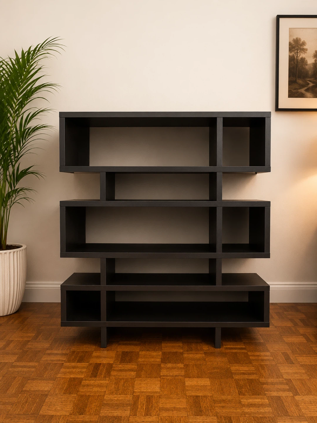 Black Modern Bookshelf