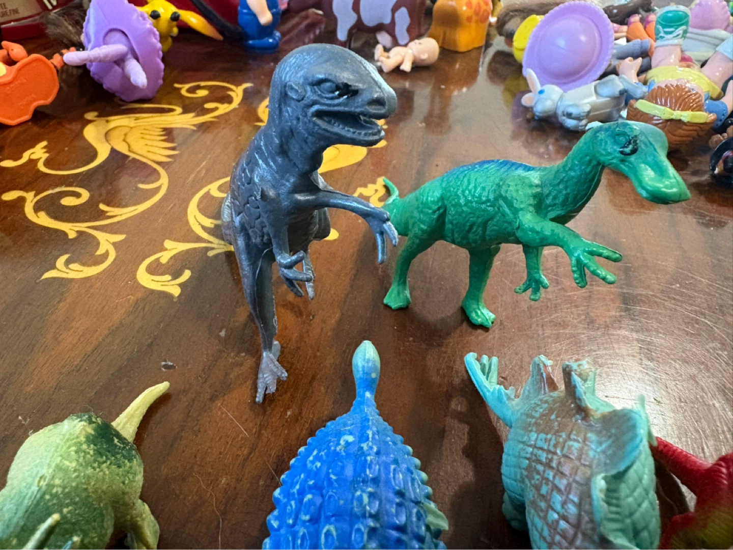 Lot of 11 Plastic Dinosaur Figurines - photo 2
