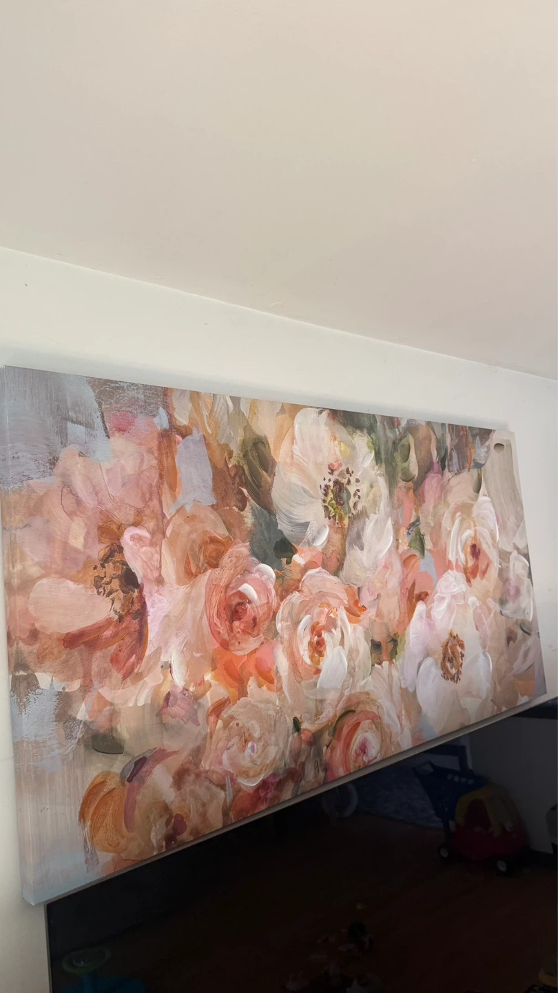 Floral Wall Art Canvas like new check more pictures