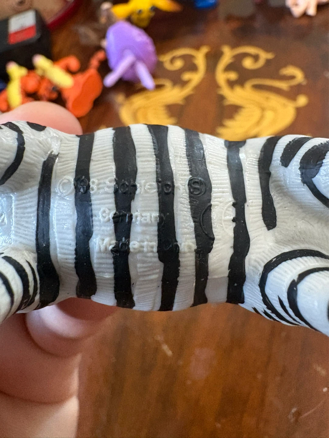 Vintage Schleich Zebra and Foal Toy Figures - photo 5