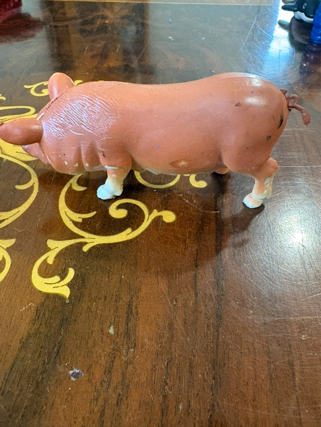 Vintage Plastic Pig Figurine - photo 3