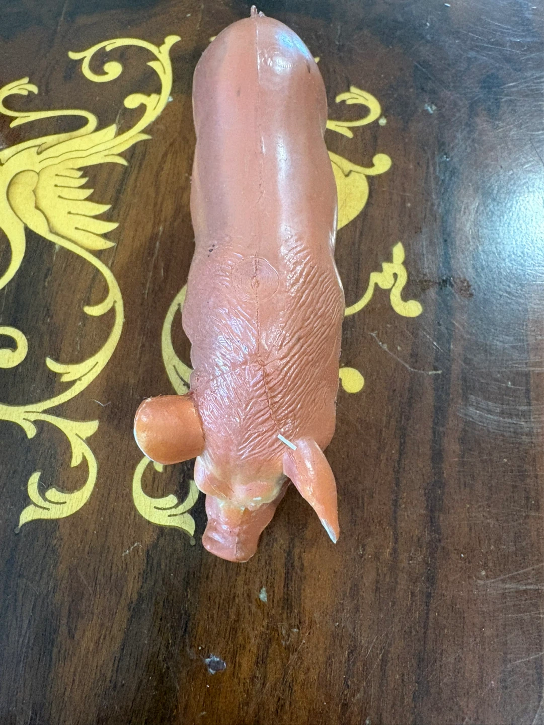 Vintage Plastic Pig Figurine - photo 2