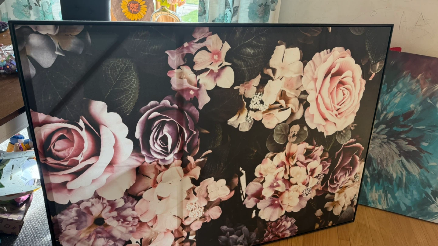 Framed Floral Wall Art check more pictures - photo 4