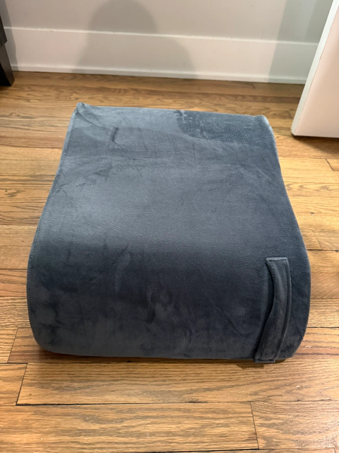 Gray Lumbar Support Cushion