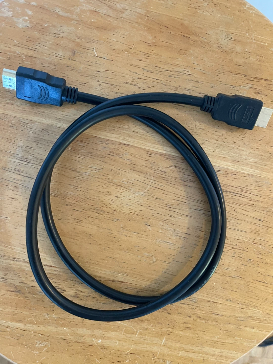 Black HDMI Cable
