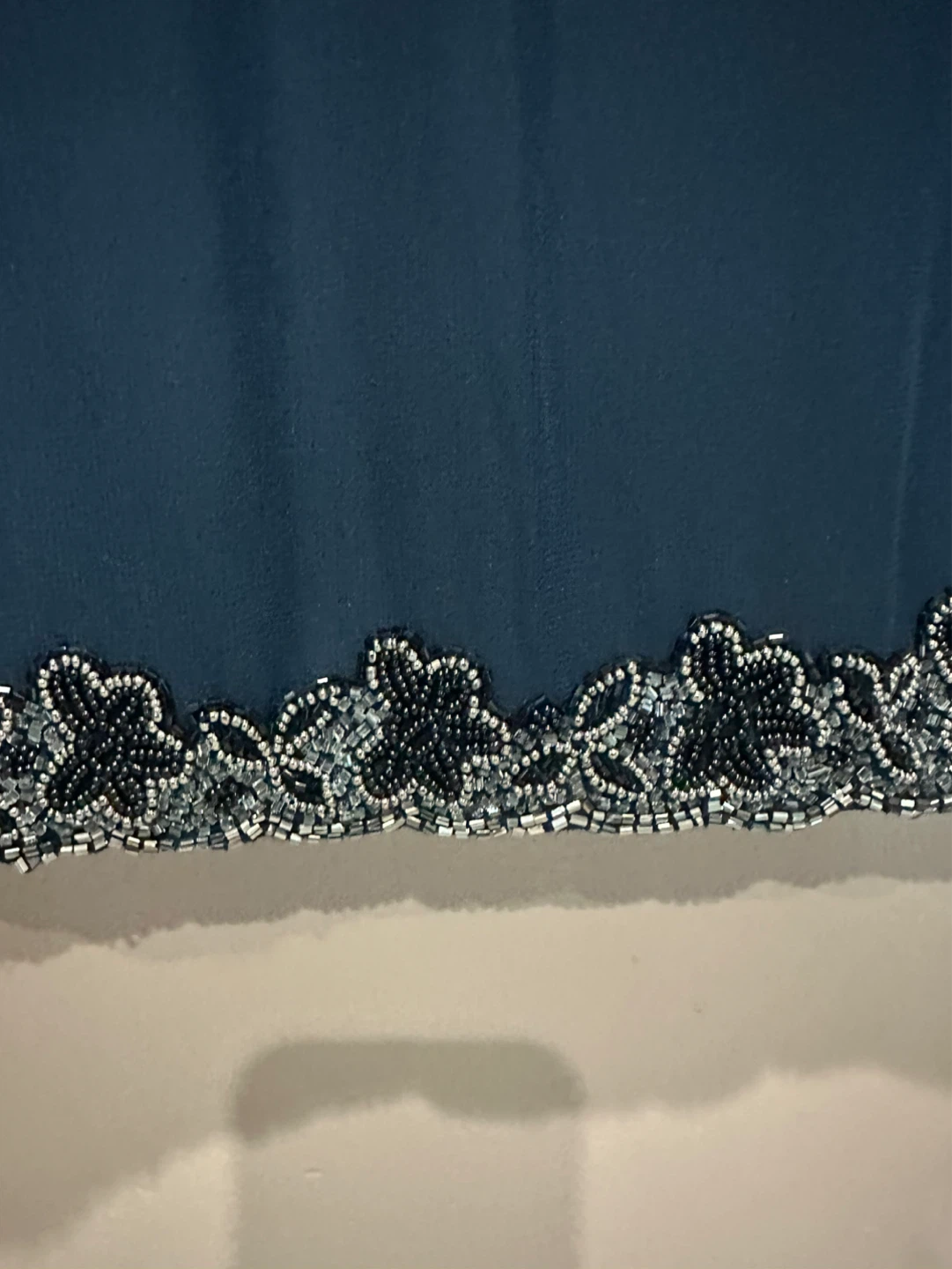 J Kara Navy Blue Embellished Dress - photo 5
