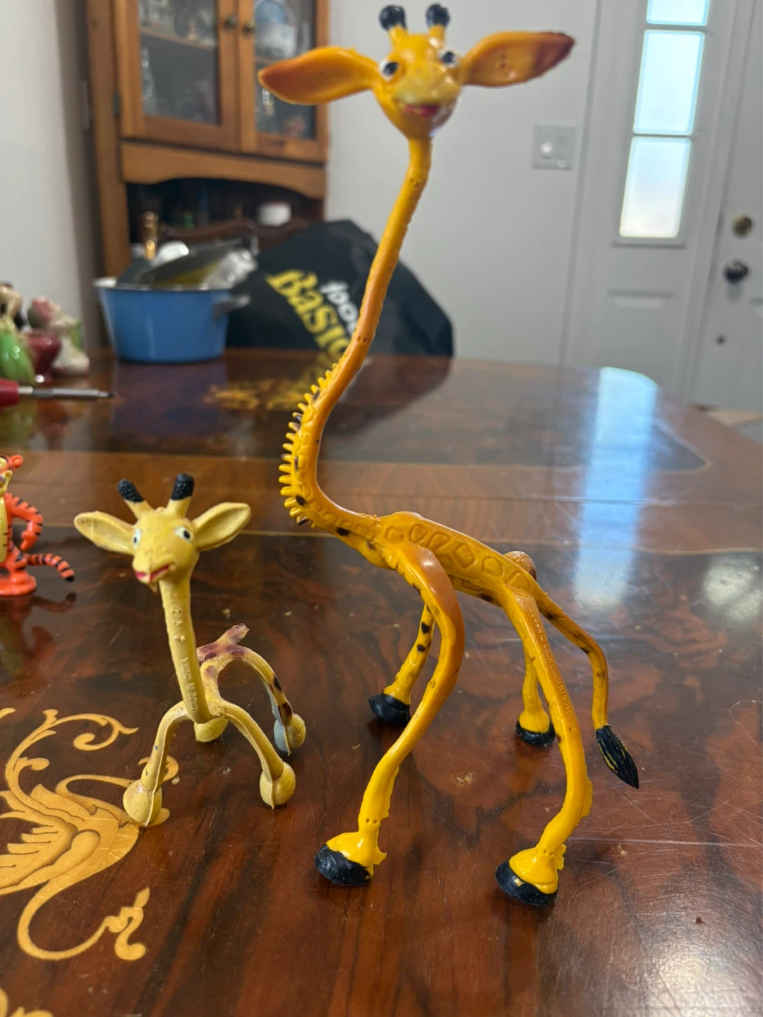 Vintage Bending Giraffe Pose-able Toy (Made in HK)