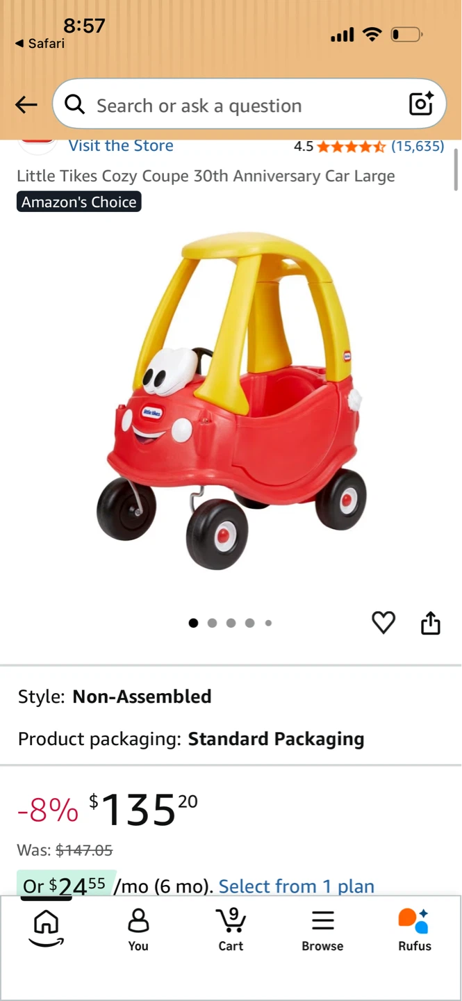 Little Tikes Cozy Coupe - Road Trip Edition - photo 3
