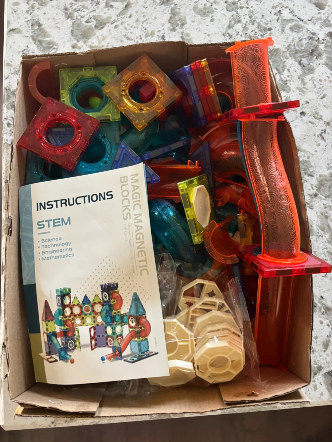 Magic Magnetic Blocks STEM Building Set