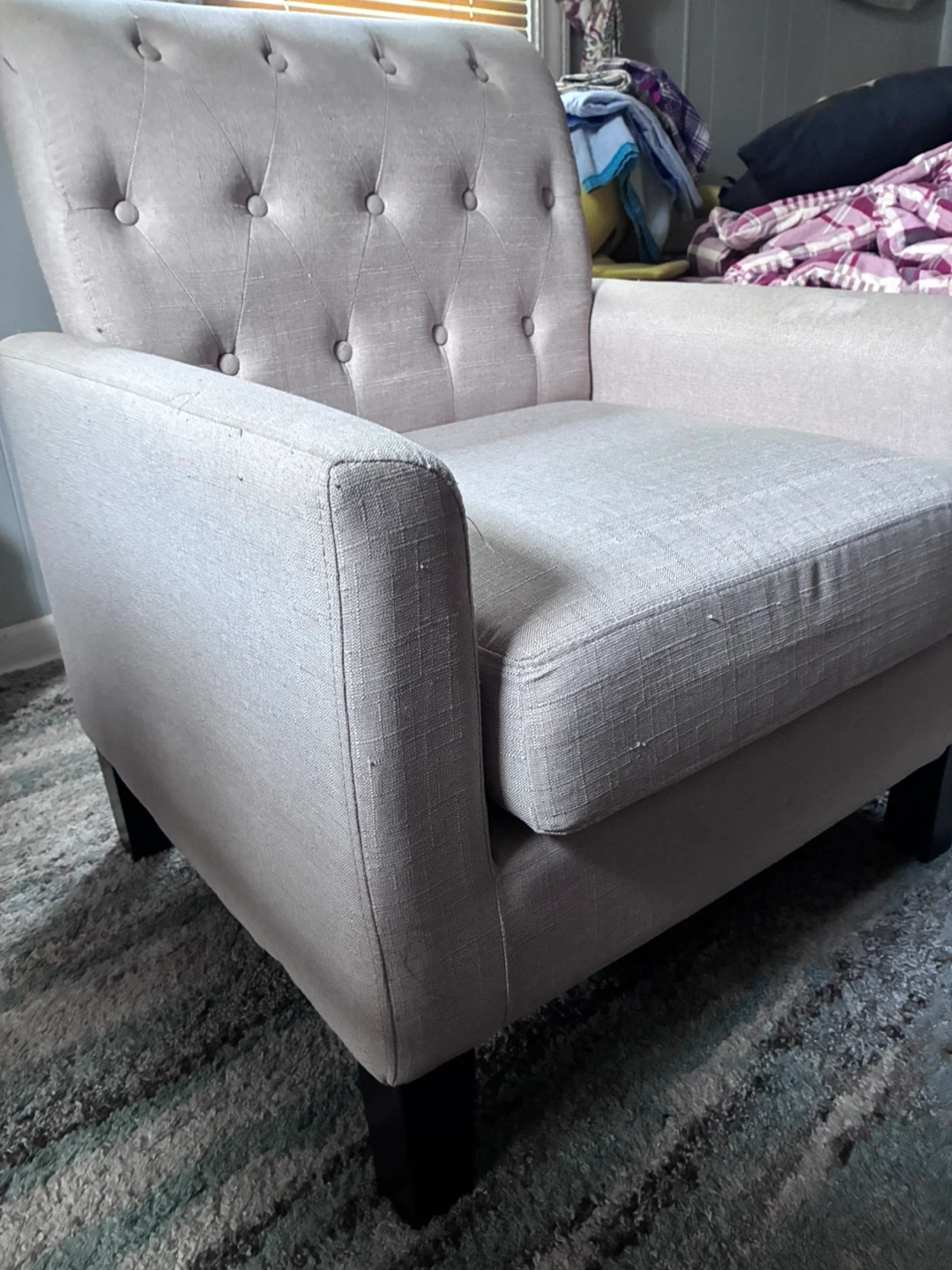Tufted Accent Armchair - photo 4