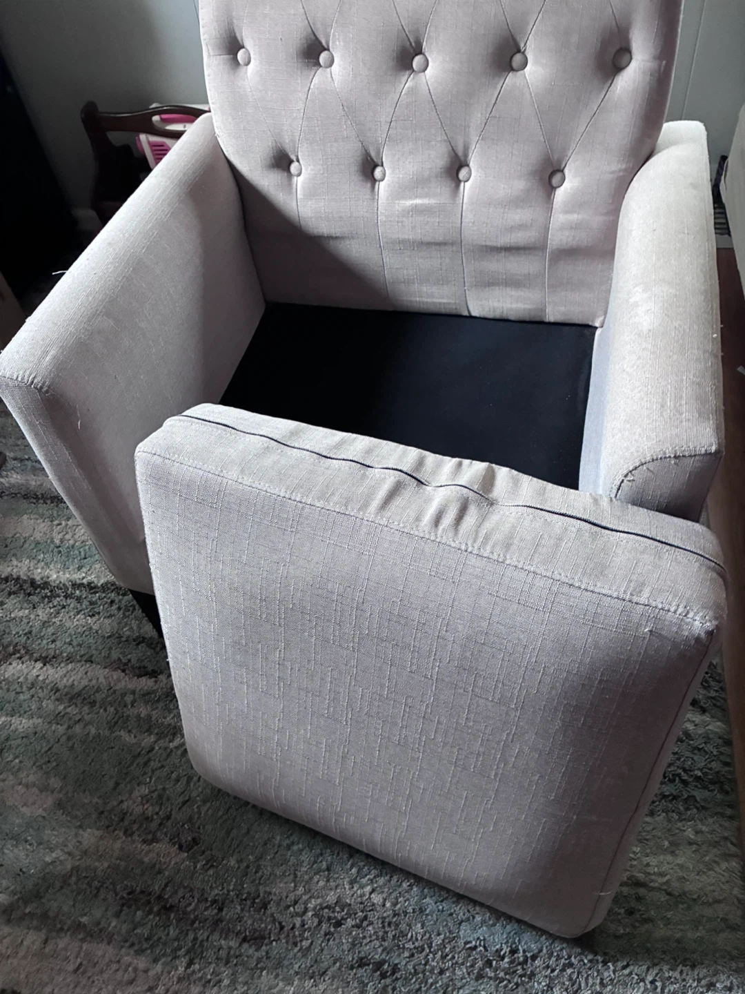 Tufted Accent Armchair - photo 3