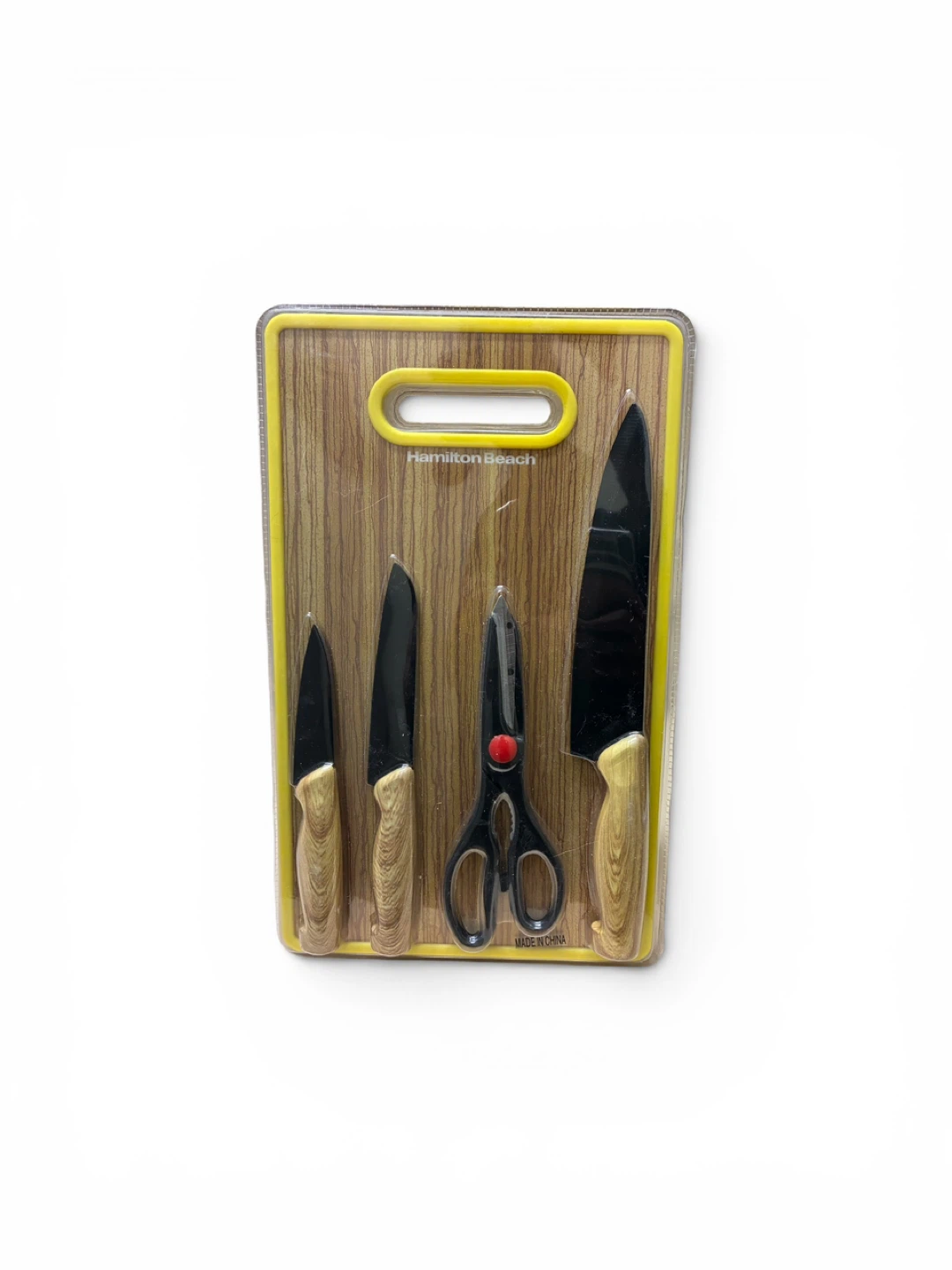 Hamilton Beach 4-Piece Knife Set with Shears