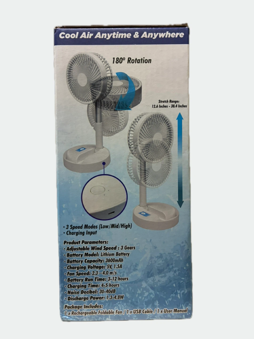 Northern Chill Portable Foldable Fan - photo 3
