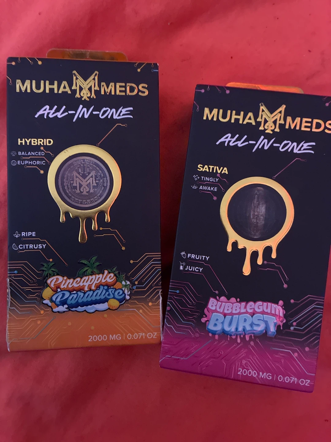 Muhammeds All-In-One Hybrid & Sativa Vape Pens
