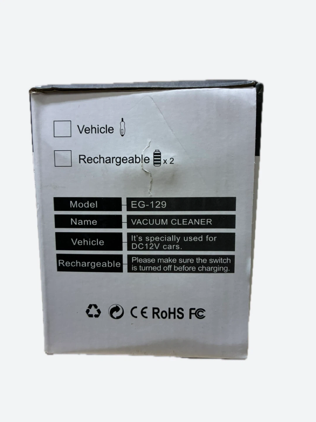 EG-129 Vacuum Cleaner for Cars - photo 2