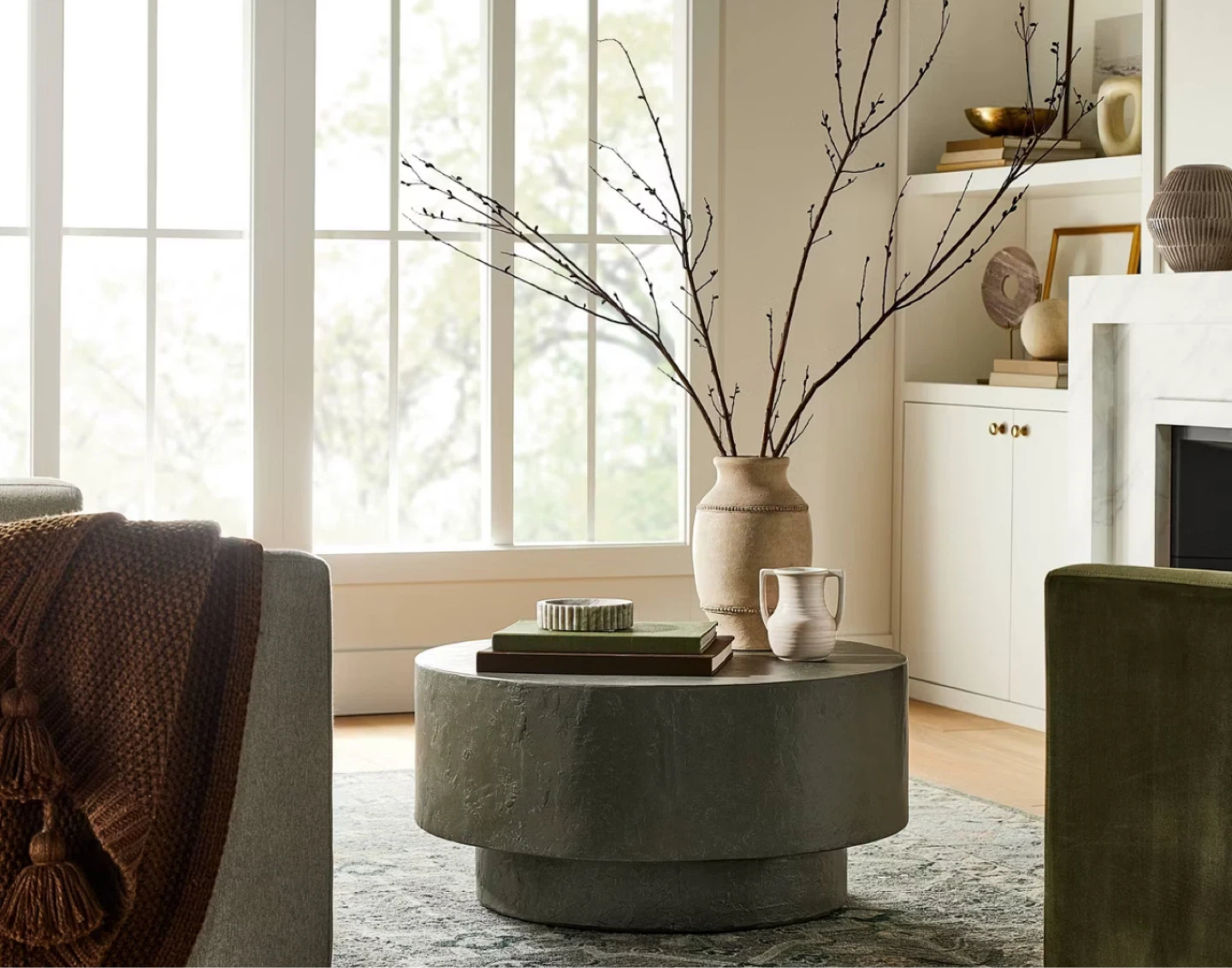 32" Arbon Coffee Table Gray  Threshold Studio McGee - photo 4