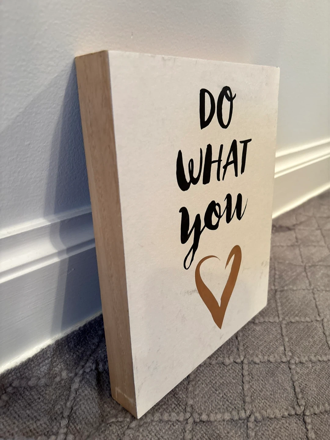 Do What You Love Wooden Decorative Sign - photo 2