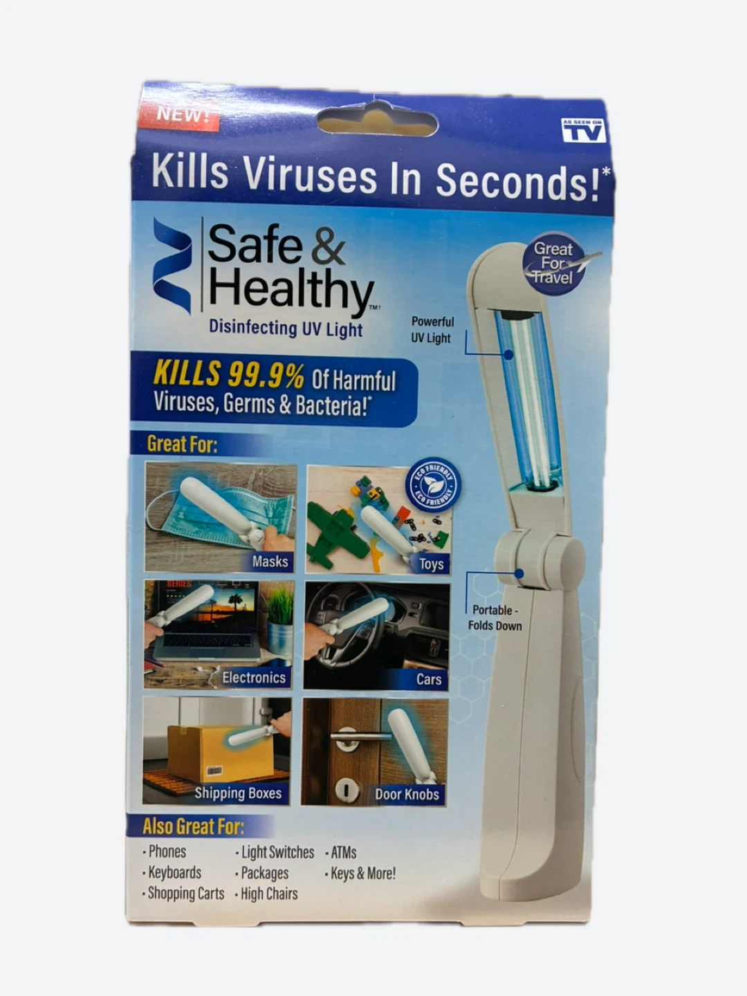 Safe & Healthy Disinfecting UV Light Wand - photo 2