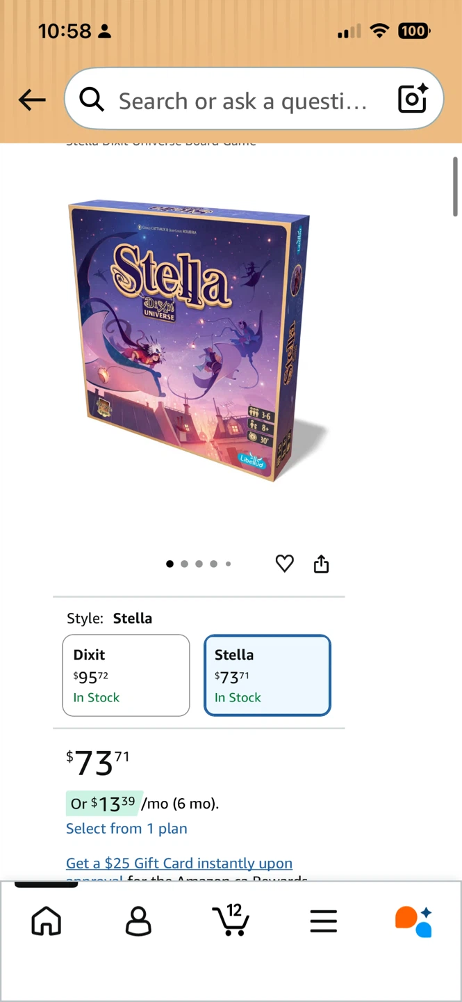 Stella Dixit Universe Board Game