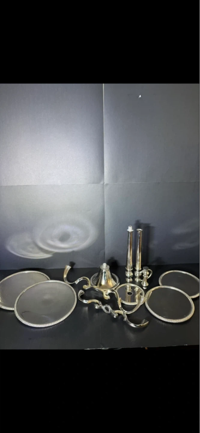 Silver Color Tiered Serving Stand - photo 5
