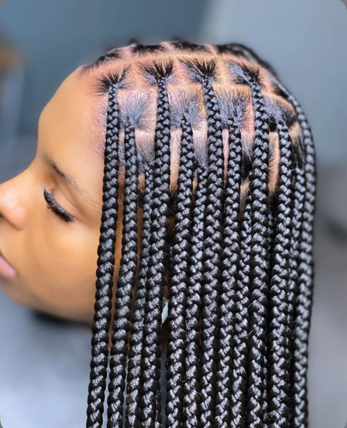 Knotless Braids and  cornrows
