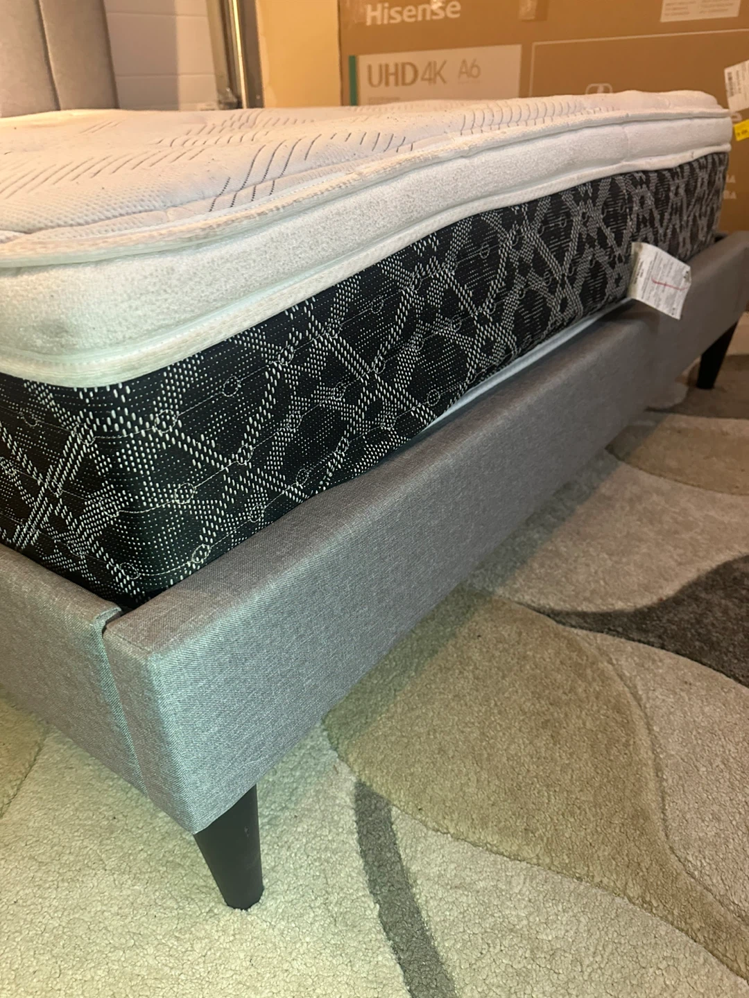 Grey double Size Complete Bed Set - photo 4
