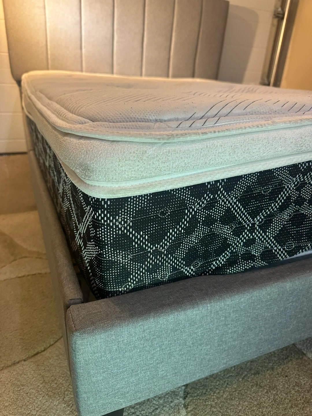 Grey double Size Complete Bed Set - photo 5