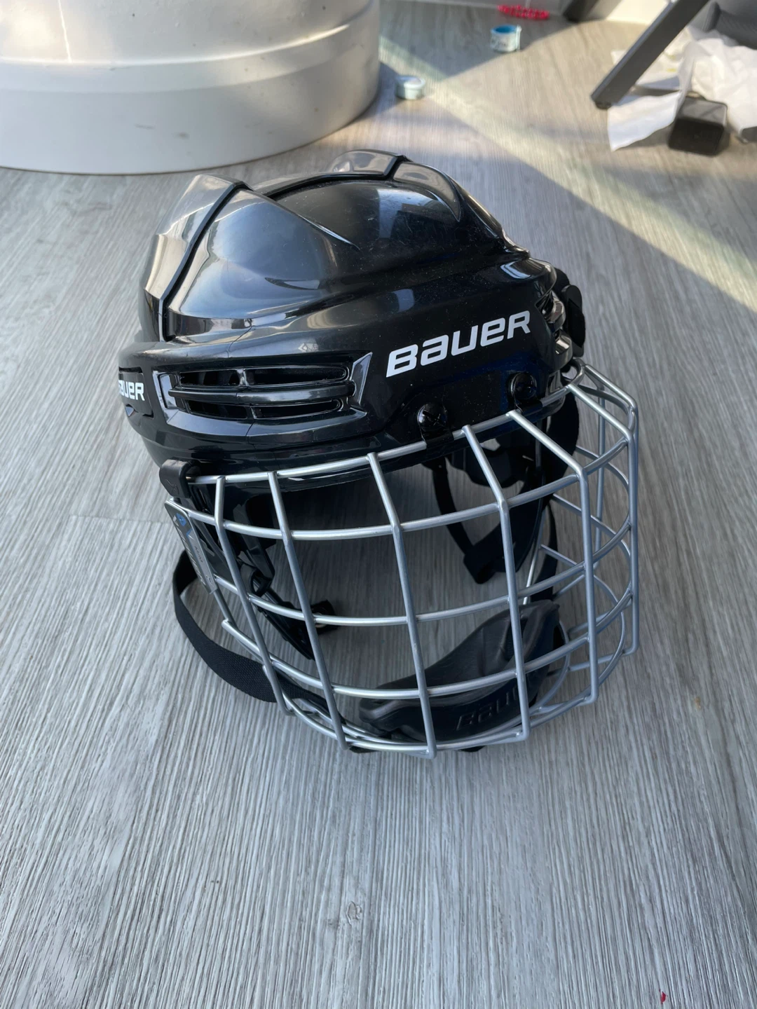2 Bauer Hockey Helmet with Cage