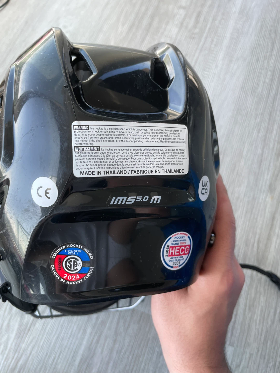 2 Bauer Hockey Helmet with Cage - photo 4