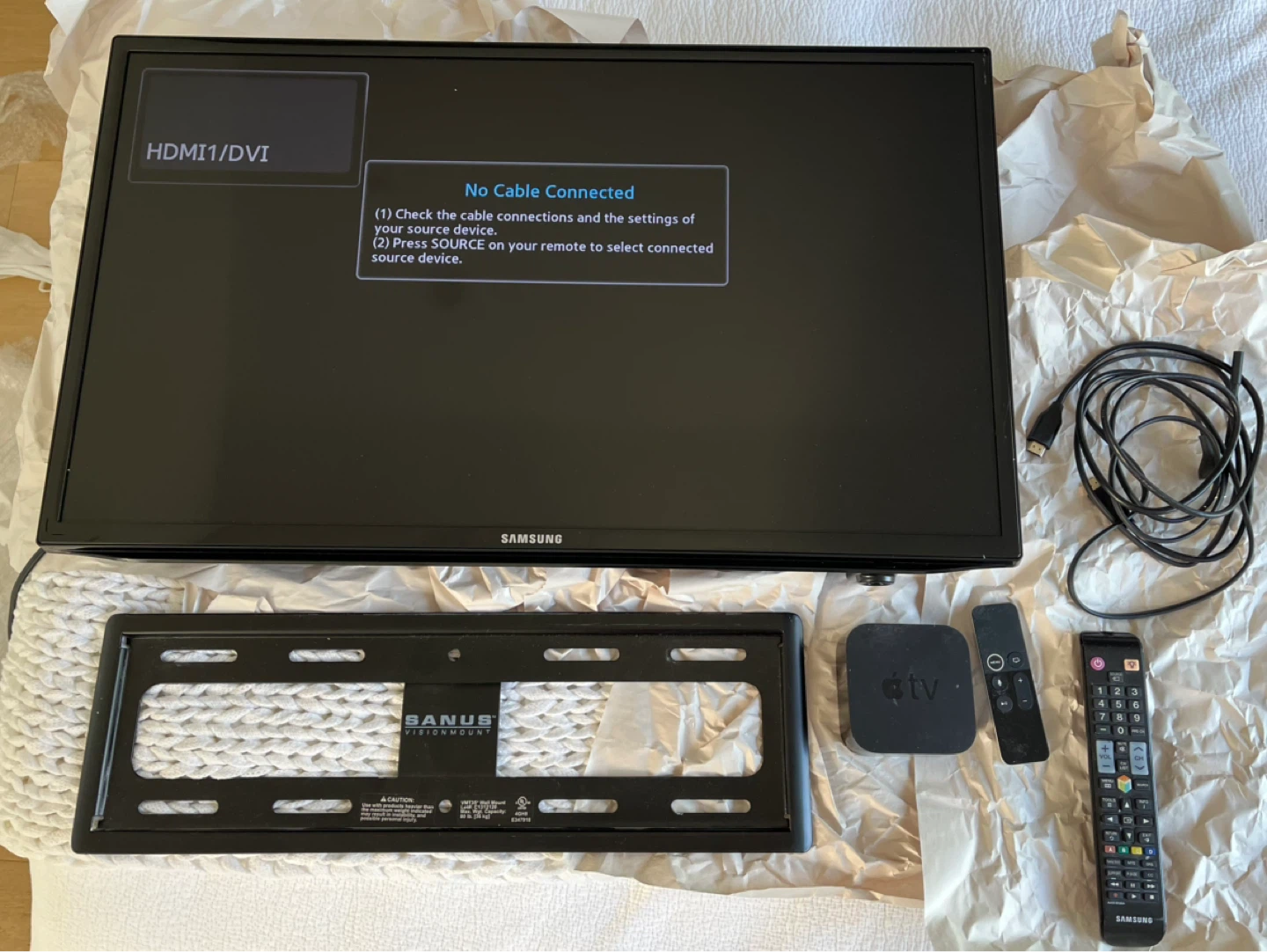 32” Samsung 1080p smart TV