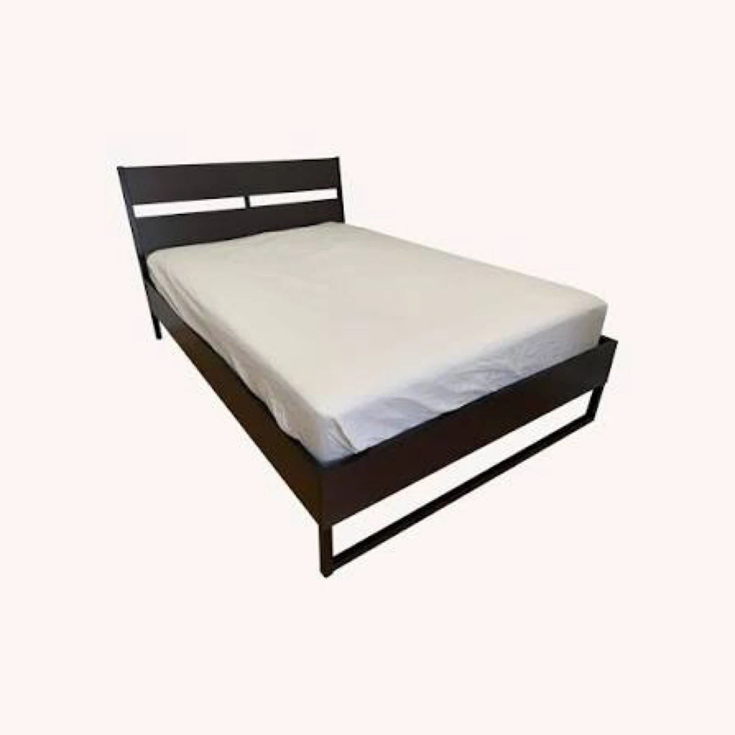 IKEA TRYSLIL Queen Bed Frame - Dark Brown - photo 4