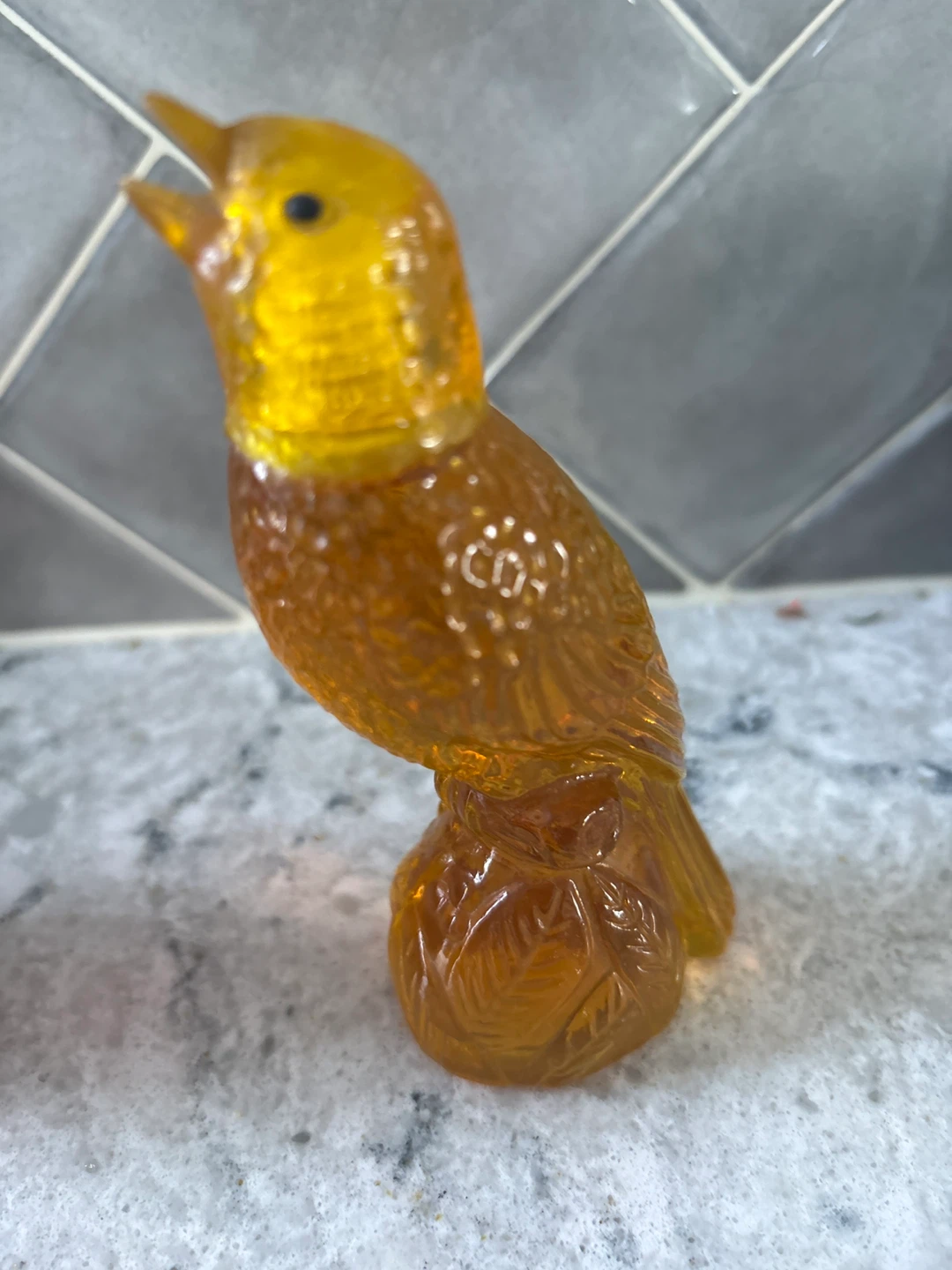 Set of 4 Vintage Glass Bird Figurines - photo 4