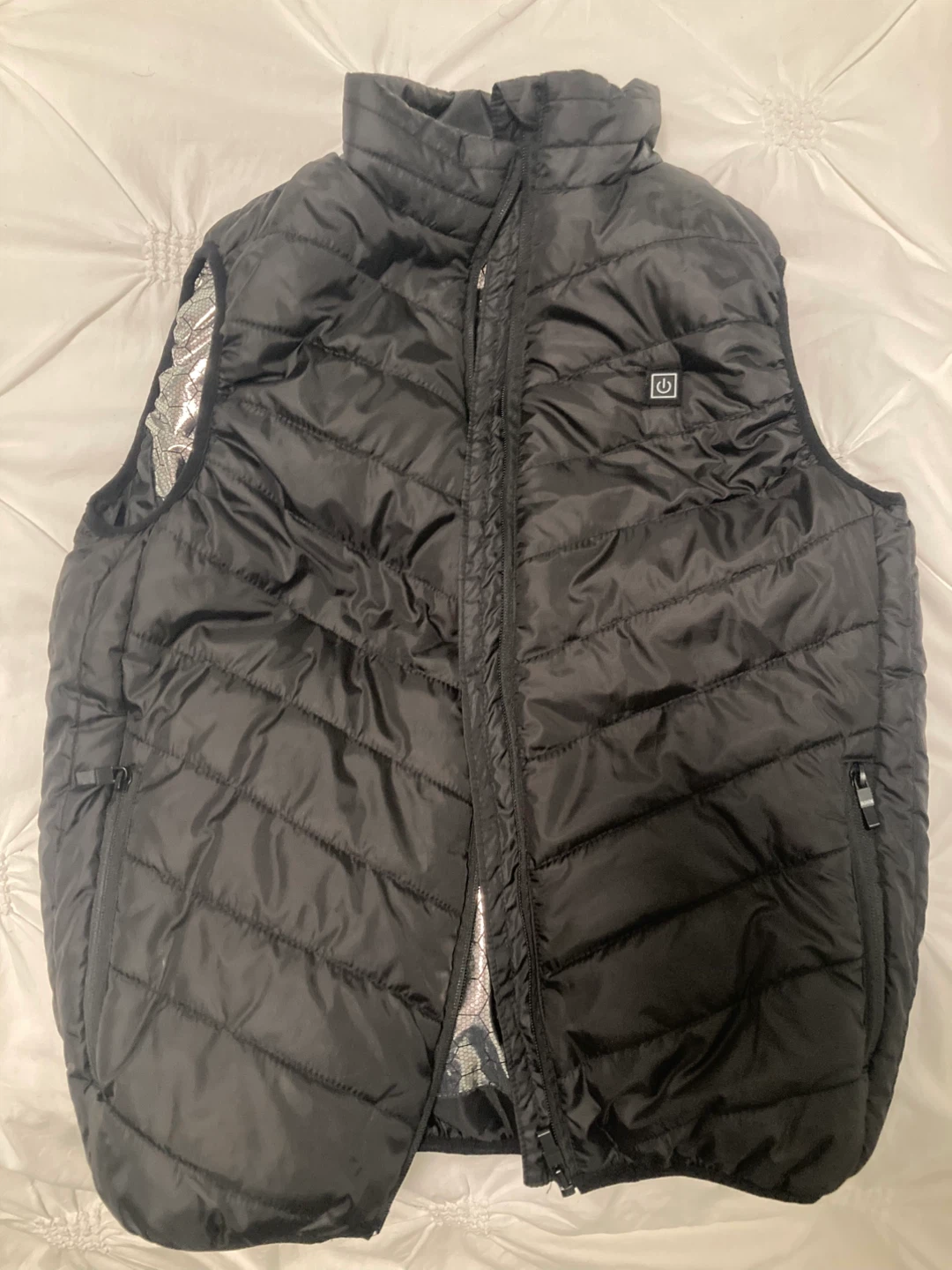 Black Heated Vest