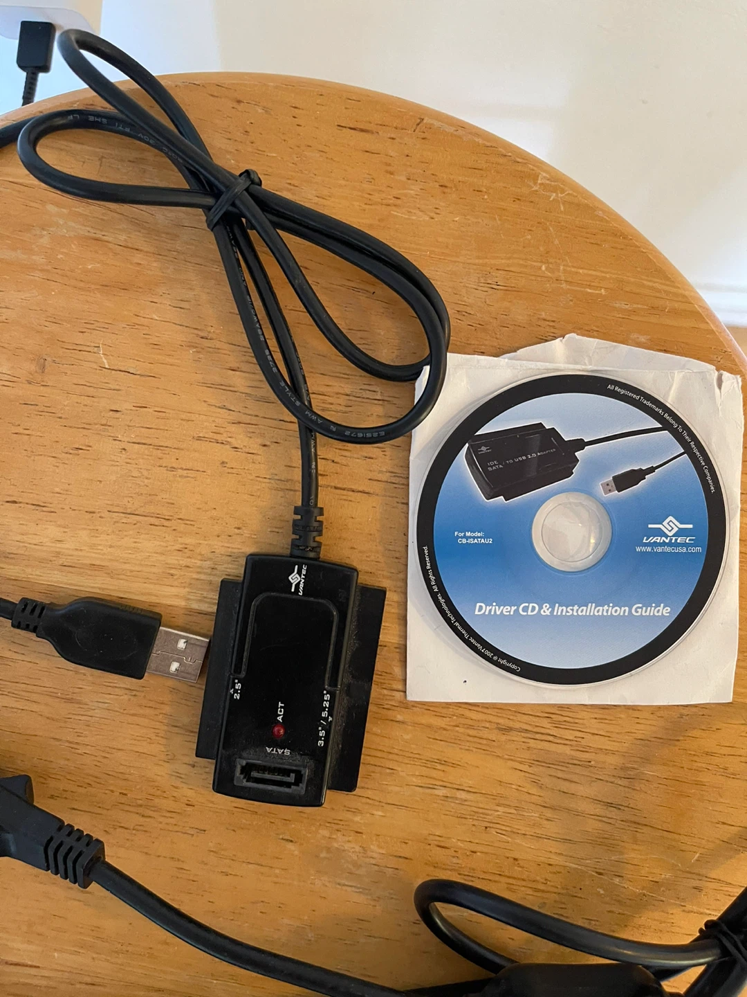 Vantec USB 3.0 to SATA HDD Adapter with Power Supply
