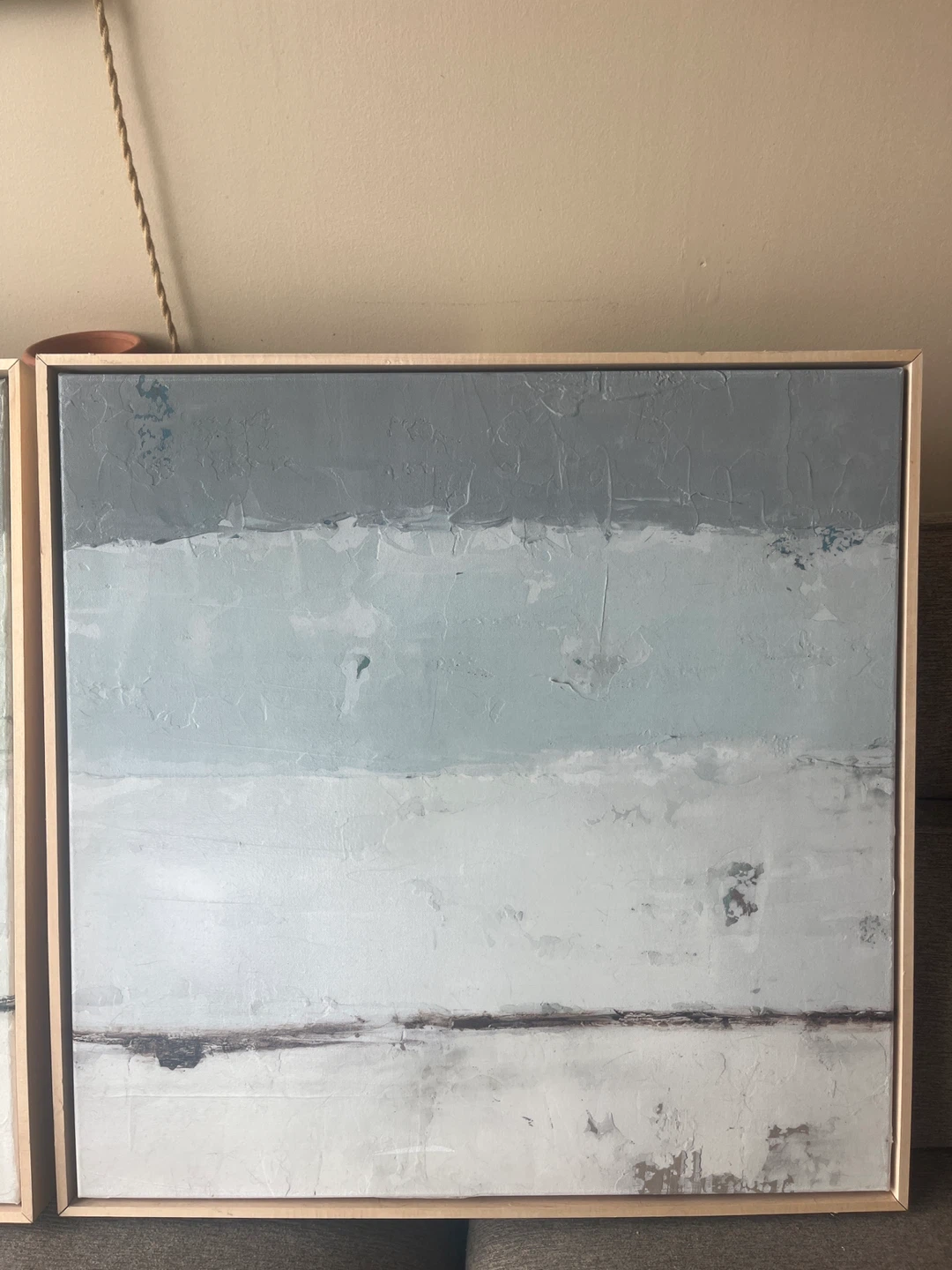 Set of 2 Abstract Landscape Wall Art - photo 2
