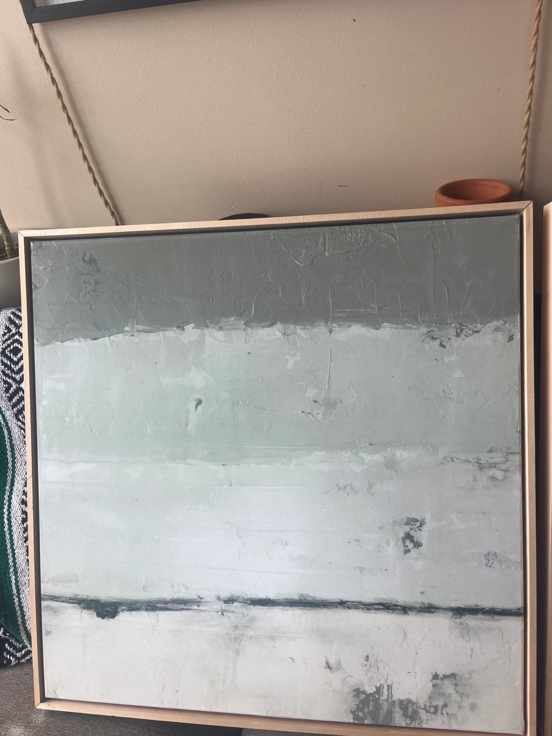 Set of 2 Abstract Landscape Wall Art - photo 3