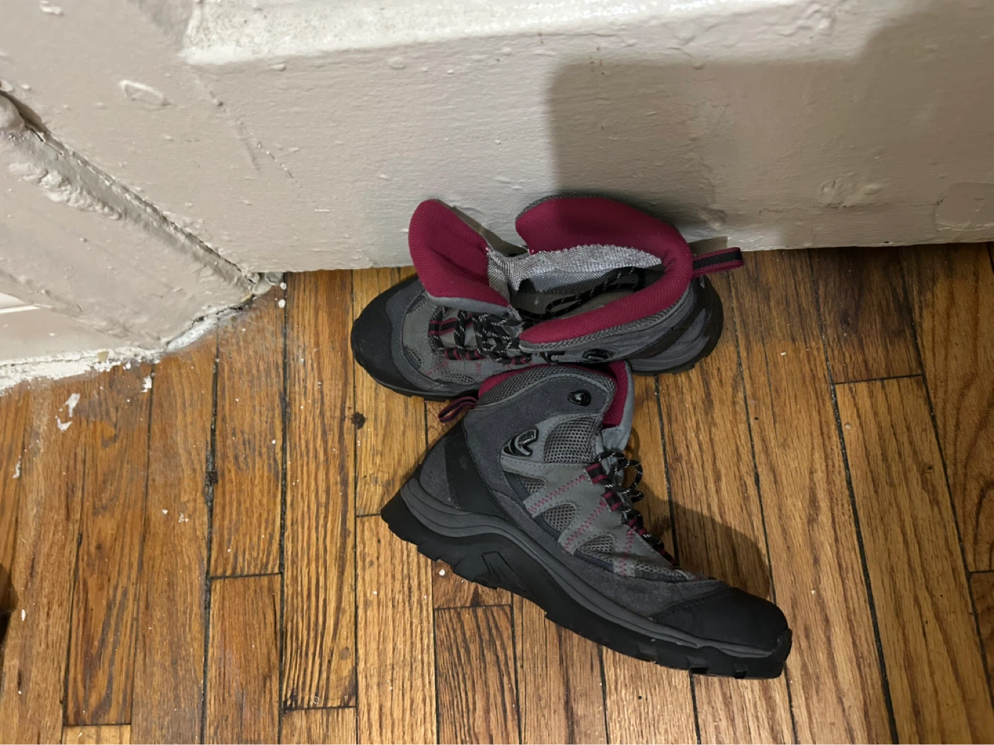 Salomon Women's Hiking Boots - Gray/Pink - EUR 38 - photo 3