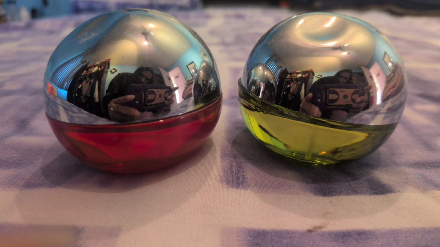 Apple Bottom Perfume Bottles - Red & Yellow (New)