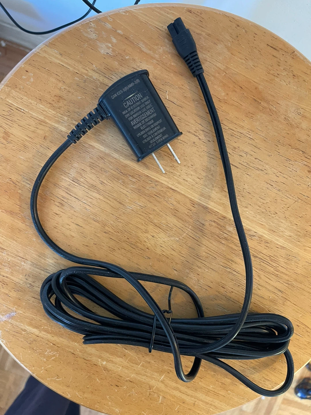 Black Power Adapter Cord